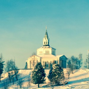 Besöker Själevads Kyrka under min ledighet